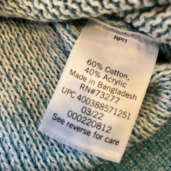 NWOT SO‎ xsmall blue cropped sweater with exposed seam detail. - Picture 4 of 5